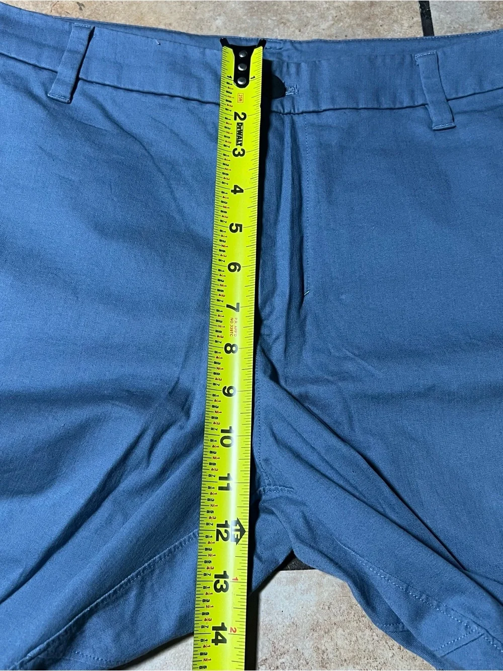 Lululemon ABC Classic Fit  Short 7” Warpstreme Steel Blue Men’s “Golf” Shorts 34